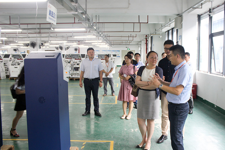 貴州省六盤水市投資促進局李黎局長一行蒞臨旭子科技考察調(diào)研